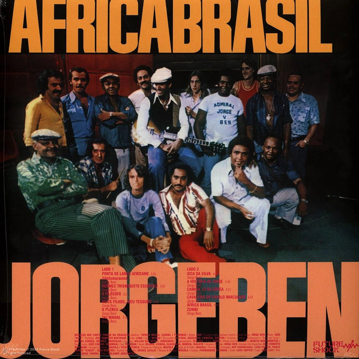 Jorge Ben – África Brasil LP vinyl record, image 2 of 2