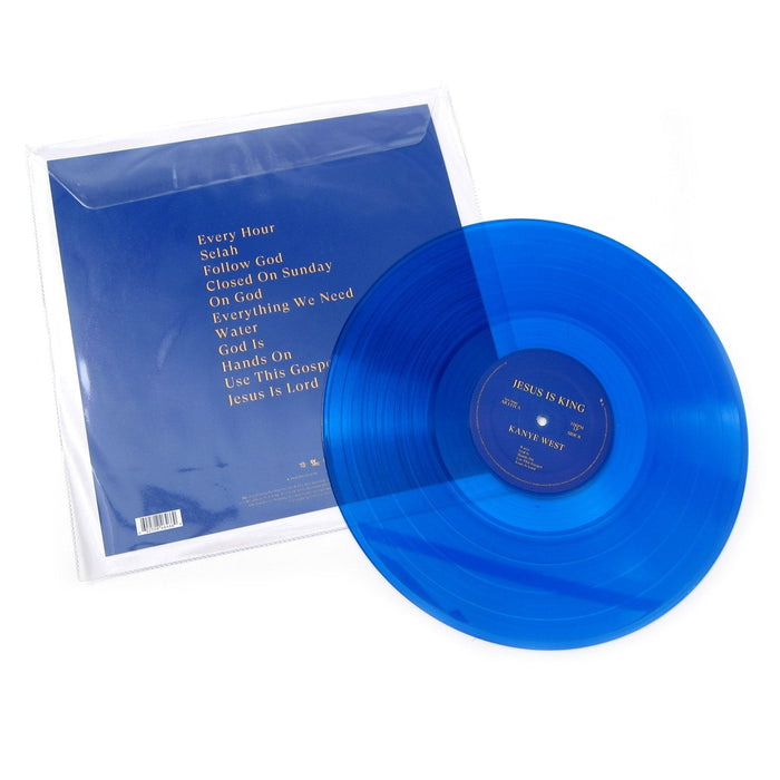 Kanye West – Jesus Is King ( Blue Translucent) LP vinyl record, image 2 of 3
