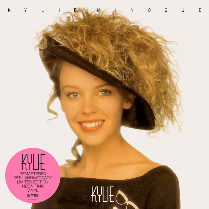 Kylie Minogue – Kylie (Neon Pink Vinyl, 35th Anniversary Edition) LP vinyl record, image 1 of 3