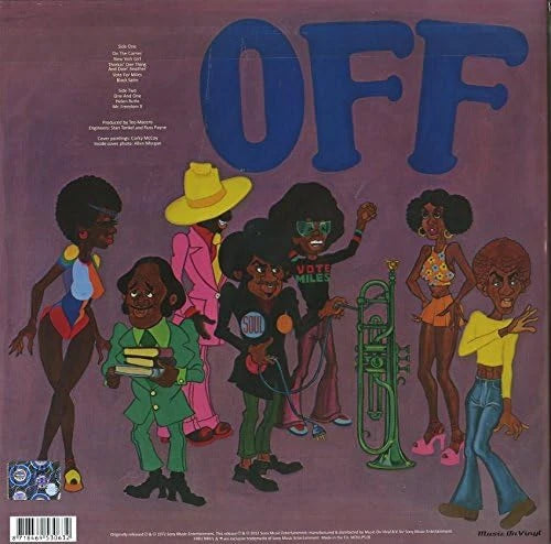 Miles Davis – On The Corner LP vinyl record, image 2 of 2