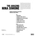 Nina Simone – The Amazing Nina Simone LP vinyl record, image 2 of 3