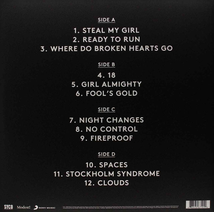 One Direction – Four (2xLP) LP vinyl record, image 2 of 3