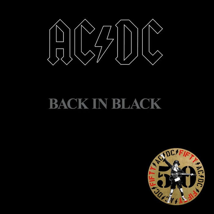 AC/DC – Back In Black (50th anniversary gold vinyl) - Image 1