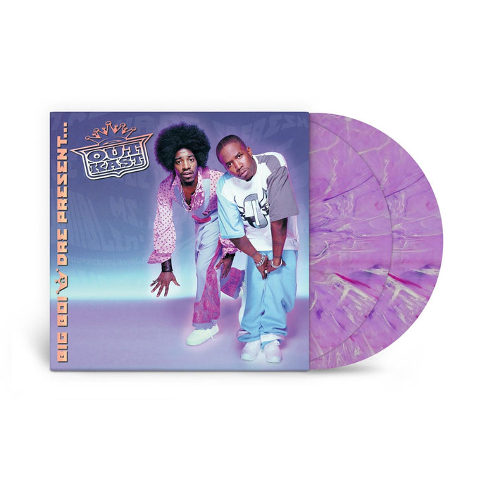 Outkast – Big Boi & Dre Present...outkast (2xLP, Purple Marble Vinyl) LP vinyl record, image 2 of 2