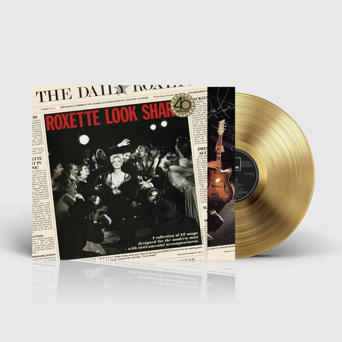 Roxette – Look Sharp! (Gold Vinyl, 40th Anniversary Edition) LP vinyl record, image 3 of 3