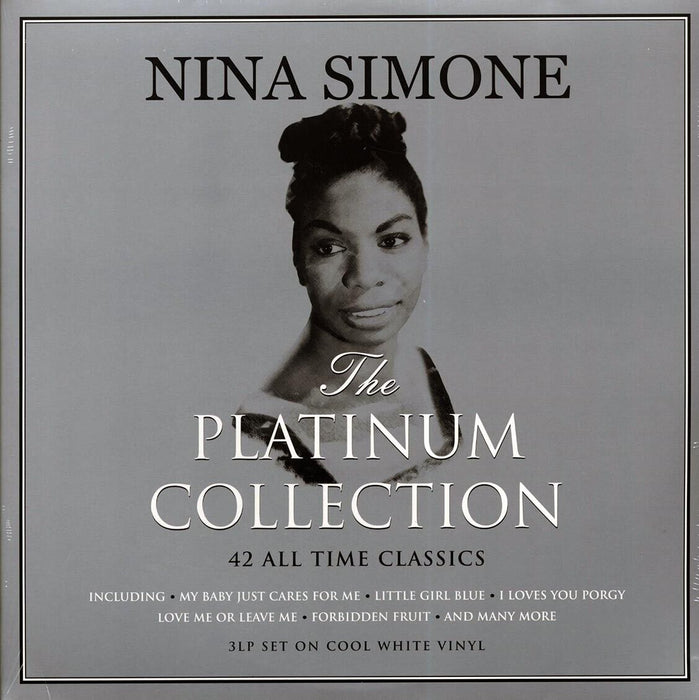 Nina Simone – The Platinum Collection - 42 All Time Classics (3xLP, White vinyl) LP vinyl record, image 1 of 3