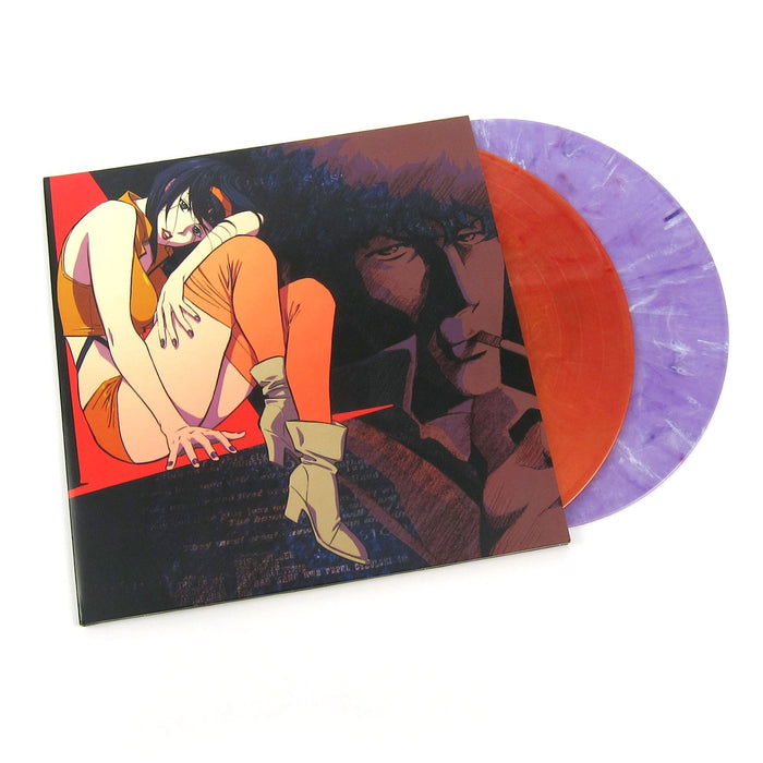 The Seatbelts – Cowboy Bebop (2xLP, Purple Translucent and Red/Gold Translucent Marbled Vinyl, Original Series Soundtrack) LP vinyl record, image 3 of 4