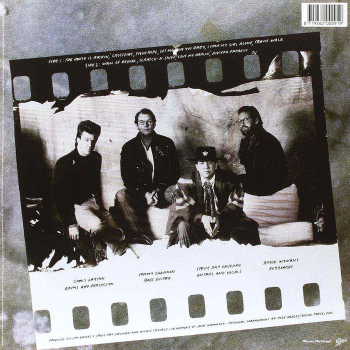 Stevie Ray Vaughan & Double Trouble – In Step LP vinyl record, image 2 of 2