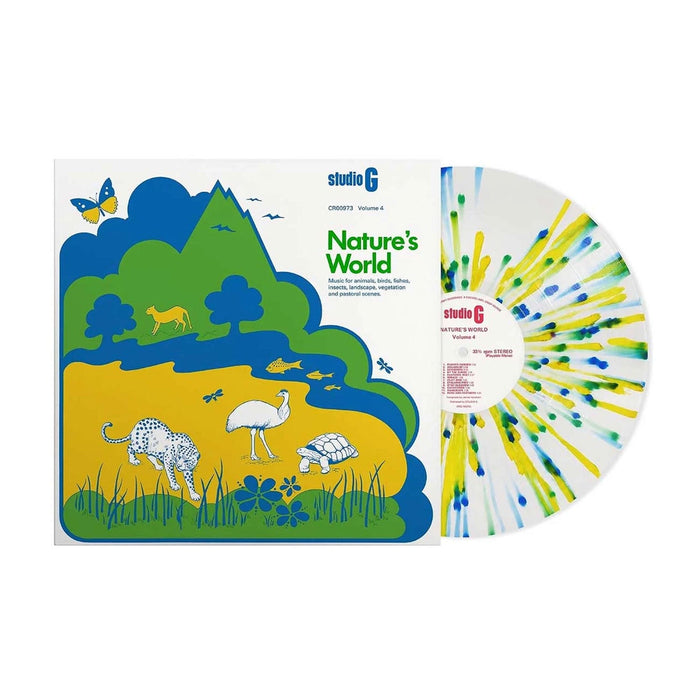 The Electro Quartet – Nature's World Volume 4 (Multicolor Splatter Vinyl, Jazz Dispensary Series) LP vinyl record, image 3 of 3