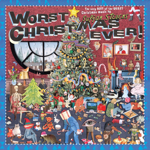Stevens Sufjan – Worst Christmas Ever! (Translucent Red Vinyl) LP vinyl record, image 1 of 2