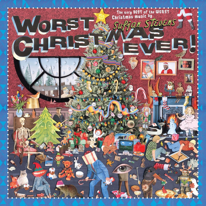 Stevens Sufjan – Worst Christmas Ever! (Translucent Red Vinyl) LP vinyl record, image 1 of 2
