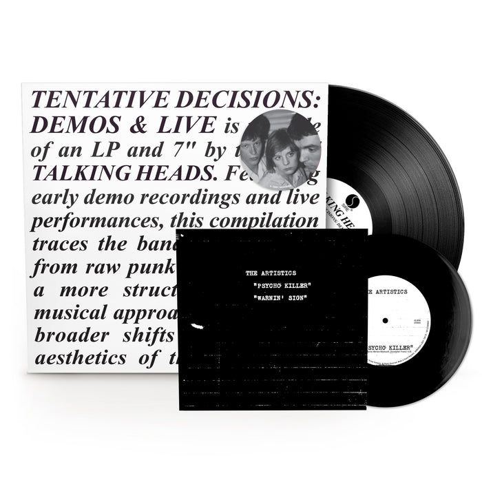 Talking Heads - Tentative Decisions: Demos & Live (LP+7") - Image 2