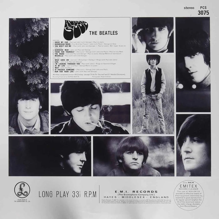 The Beatles – Rubber Soul LP vinyl record, image 2 of 2