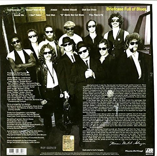 The Blues Brothers – Briefcase Full Of Blues (Soundtrack) LP vinyl record, image 2 of 3