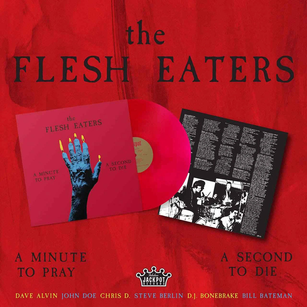 Flesh Eaters – Minute to Pray a Second to Die (Red Vinyl) for Sale