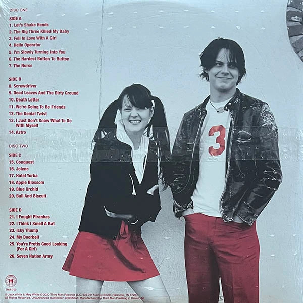 The White Stripes – My Sister Thanks You And I Thank You The White Stripes Greatest Hits (2xLP) LP vinyl record, image 2 of 3