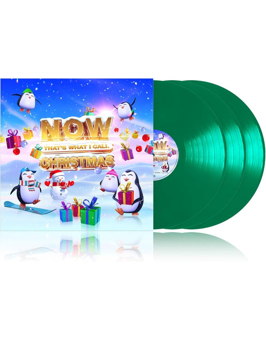 Various – Now That's What I Call Christmas (3xLP, Green Vinyl) LP vinyl record, image 2 of 2