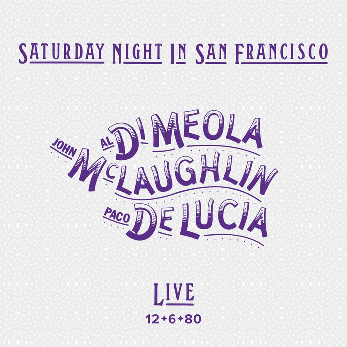 Al Di Meola, John McLaughlin, Paco De Lucía – Saturday Night In San Francisco (IMPEX) LP vinyl record