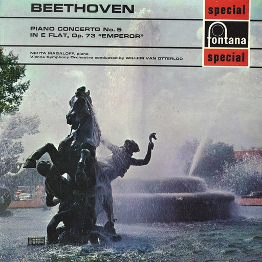Ludwig van Beethoven, Nikita Magaloff, Wiener Symphoniker, Willem Van Otterloo – Piano Concerto No. 5 In E Flat, Op. 73 "Emperor" (LP, Vinyl Record Album)