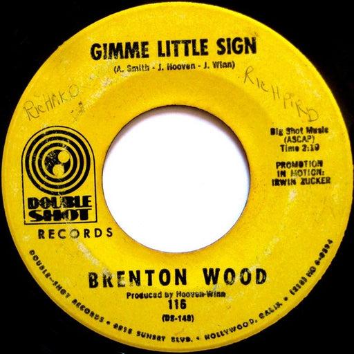 Brenton Wood – Gimme Little Sign (LP, Vinyl Record Album)