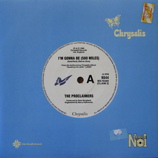 The Proclaimers – I'm Gonna Be (500 Miles) (LP, Vinyl Record Album)