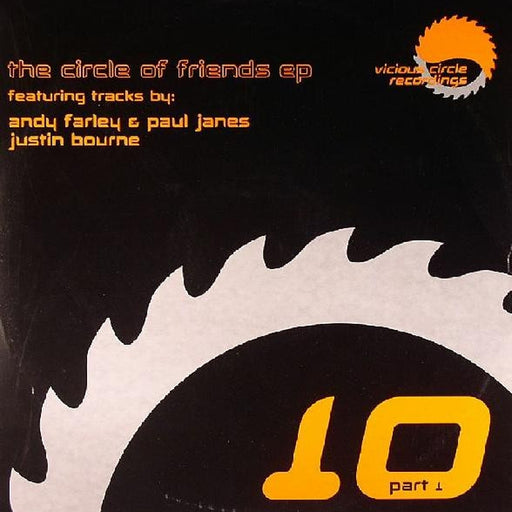 Andy Farley, Paul Janes, Justin Bourne – The Circle Of Friends EP (LP, Vinyl Record Album)