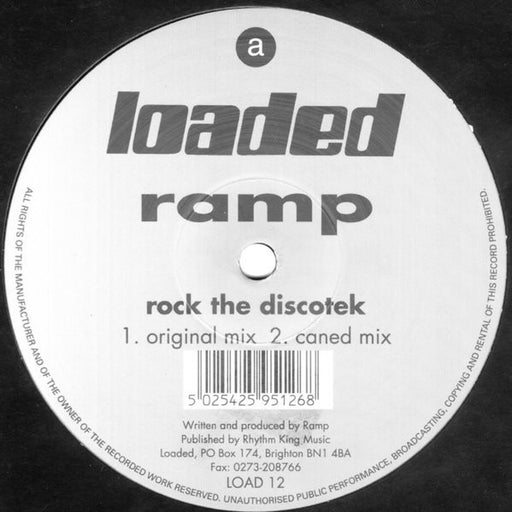 Ramp – Rock The Discotek (LP, Vinyl Record Album)