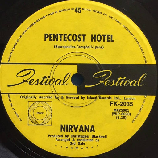 Nirvana – Pentecost Hotel (LP, Vinyl Record Album)