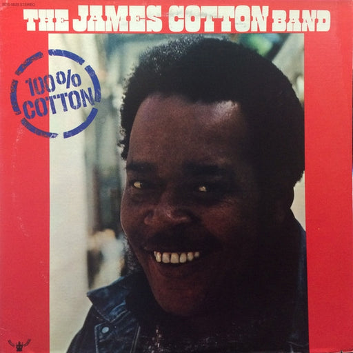 The James Cotton Band – 100% Cotton (LP, Vinyl Record Album)