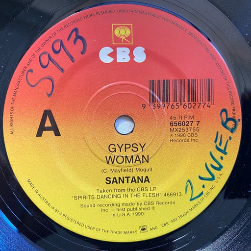 Santana – Gypsy Woman (LP, Vinyl Record Album)