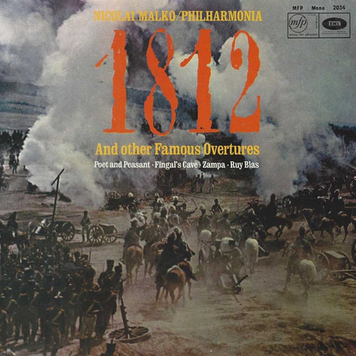 Nicolai Malko, Philharmonia Orchestra – 1812 And Other Famous Overtures (LP, Vinyl Record Album)