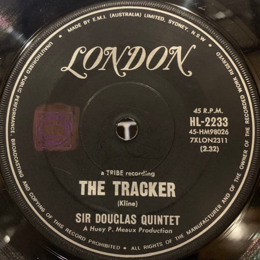 Sir Douglas Quintet – The Tracker (LP, Vinyl Record Album)