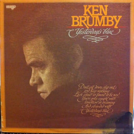 Ken Brumby – Yesterday's Blue (LP, Vinyl Record Album)