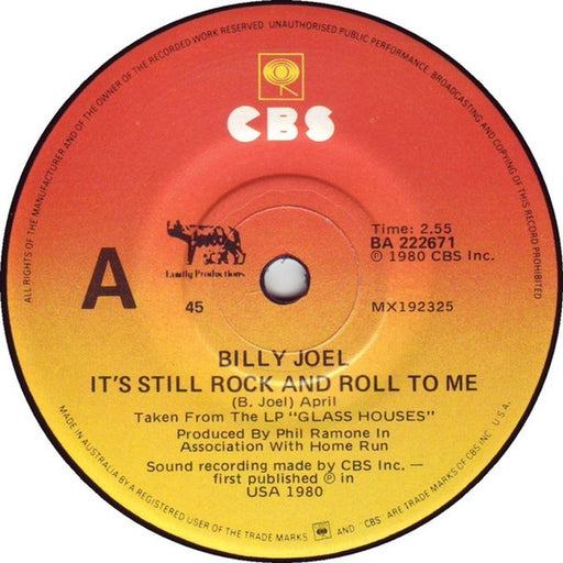 Billy Joel – It's Still Rock And Roll To Me (LP, Vinyl Record Album)