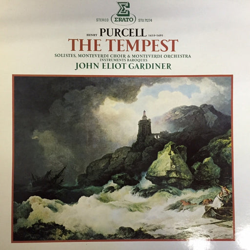 Henry Purcell, John Eliot Gardiner, The Monteverdi Choir, The Monteverdi Orchestra – The Tempest (LP, Vinyl Record Album)