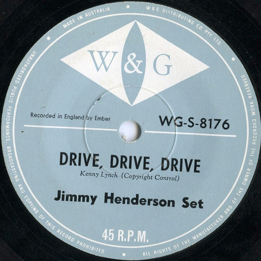 Jimmy Henderson Set – Drive, Drive, Drive / I Gotta Love (LP, Vinyl Record Album)