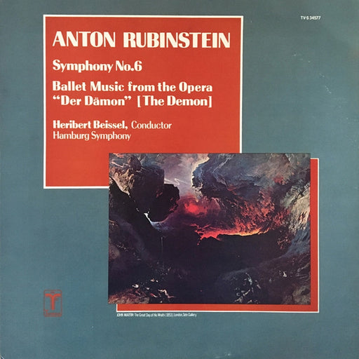 Anton Rubinstein, Heribert Beissel, Hamburger Symphoniker – Symphony No.6 / Ballet Music From The Opera “Der Dämon” [The Demon] (LP, Vinyl Record Album)