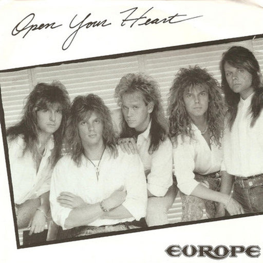 Europe – Open Your Heart (LP, Vinyl Record Album)