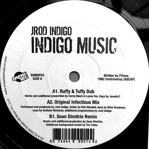 Jrod Indigo – Indigo Music (LP, Vinyl Record Album)