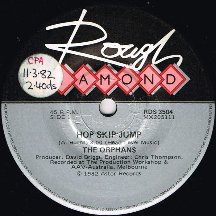 The Orphans – Hop Skip Jump (LP, Vinyl Record Album)