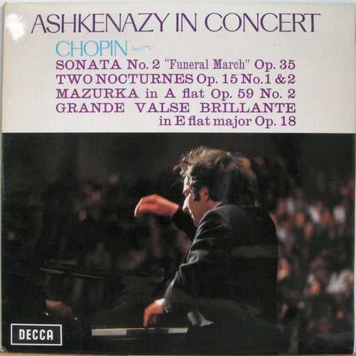 Vladimir Ashkenazy, Frédéric Chopin – Ashkenazy In Concert (LP, Vinyl Record Album)
