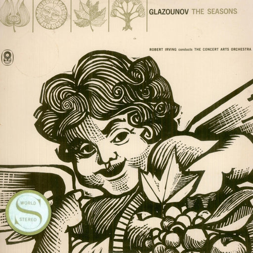 Alexander Glazunov, Robert Irving, The Concert Arts Orchestra – The Seasons (LP, Vinyl Record Album)