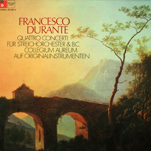 Francesco Durante, Collegium Aureum – Quattro Concerti Für Streichorchester & B.C. (LP, Vinyl Record Album)