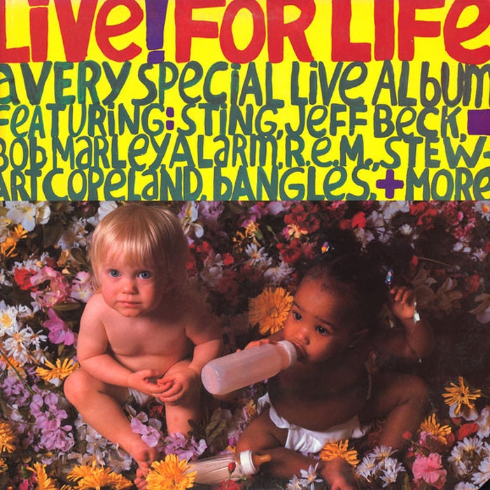Various – Live! For Life (LP, Vinyl Record Album)
