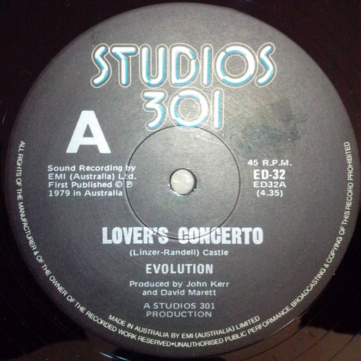 Evolution – Lover's Concerto (LP, Vinyl Record Album)