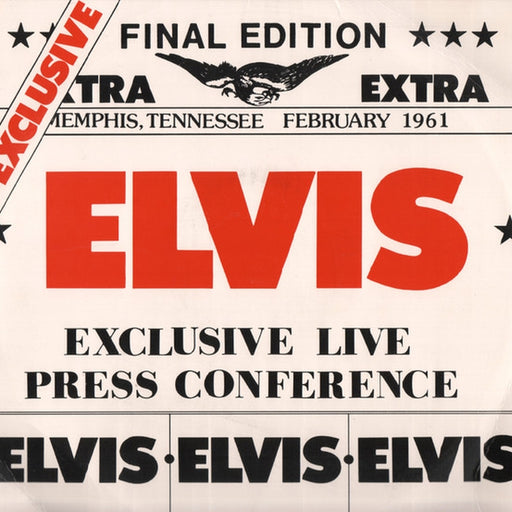 Elvis Presley – 1961 Press Conference Memphis, Tennessee (LP, Vinyl Record Album)