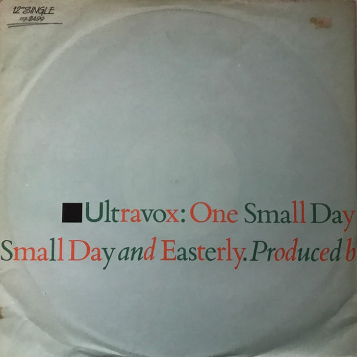 Ultravox – One Small Day (LP, Vinyl Record Album)
