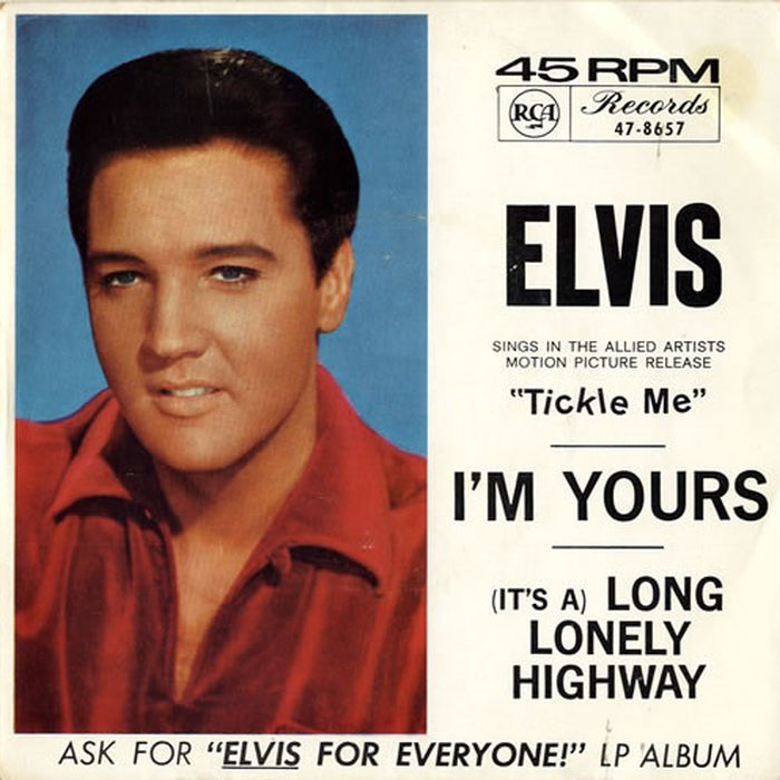 Elvis Presley – I'm Yours / (It's A) Long Lonely Highway (LP, Vinyl Record Album)