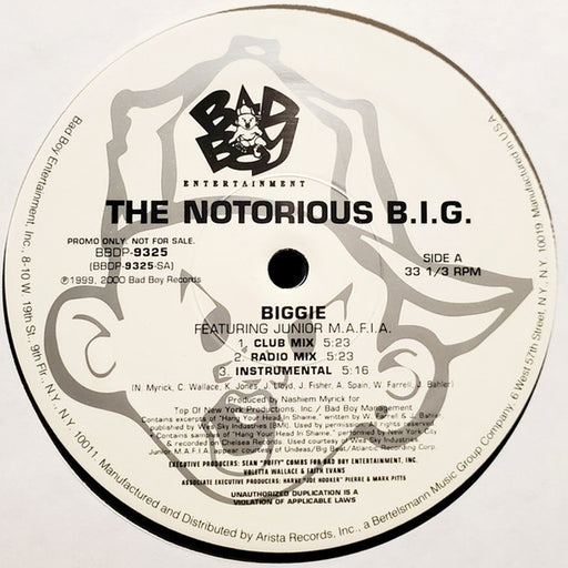 Notorious B.I.G. – Biggie / Would You Die For Me (LP, Vinyl Record Album)