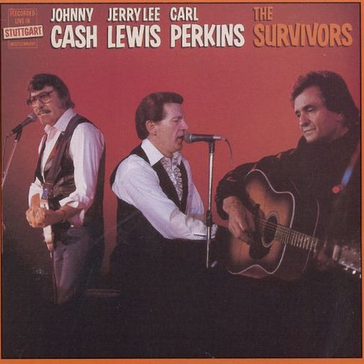 Johnny Cash, Jerry Lee Lewis, Carl Perkins – The Survivors (LP, Vinyl Record Album)